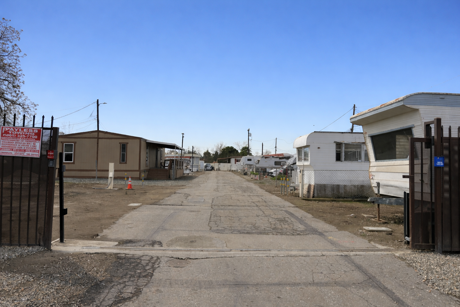 McCord Mobile Village Entrance